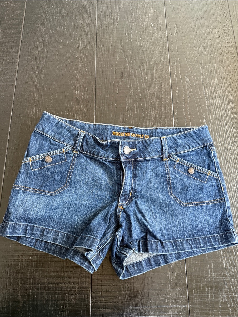 Mossimo Supply Co. Blue Denim Women's Jean Shorts